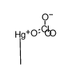 methylmercury(II)ClO4 Structure