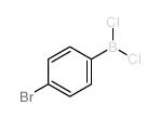 Borane,(4-bromophenyl)dichloro- structure