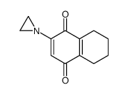 2-ethyleneimino-5,6,7,8-tetrahydronaphthoquinone Structure