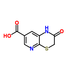 2-Oxo-2,3-dihydro-1H-pyrido[2,3-b][1,4]thiazine-7-carboxylic acid Structure