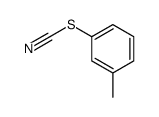 (3-methylphenyl) thiocyanate结构式