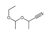 2-(1-ethoxyethoxy)propanenitrile Structure