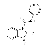 2,3-dioxo-N-phenyl-1-indolinecarboxamide结构式