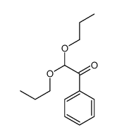 1-phenyl-2,2-dipropoxyethanone Structure