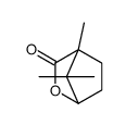 4,7,7-trimethyl-2-oxabicyclo[2.2.1]heptan-3-one Structure