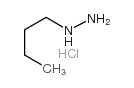 butylhydrazine hydrochloride structure