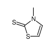 2(3H)-Thiazolethione, 3-methyl- Structure