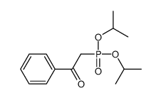 2-di(propan-2-yloxy)phosphoryl-1-phenylethanone结构式