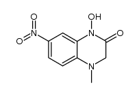 1-hydroxy-4-methyl-7-nitro-3,4-dihydro-1H-quinoxalin-2-one Structure