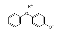 Potassium; 4-phenoxy-phenolate Structure