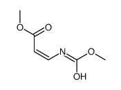 methyl 3-(methoxycarbonylamino)prop-2-enoate Structure