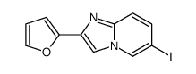 2-(furan-2-yl)-6-iodoimidazo[1,2-a]pyridine结构式