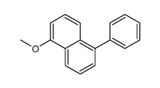 1-methoxy-5-phenylnaphthalene structure