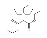 diethyl 2-(triethyl-λ5-phosphanylidene)propanedioate结构式