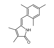 (Z)-3,4-dimethyl-5-<(2,4,6-trimethylphenyl)methylene>-3-pyrrolin-2-one结构式