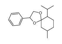 9-methyl-3-phenyl-6-propan-2-yl-1,4-dioxaspiro[4.5]decane Structure