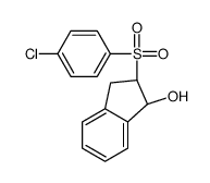 (1R,2S)-2-(4-chlorophenyl)sulfonyl-2,3-dihydro-1H-inden-1-ol Structure