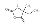 2,5-Oxazolidinedione,4-ethyl-4-methyl-结构式