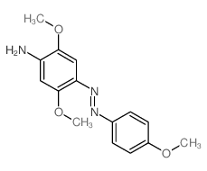 2,5-dimethoxy-4-(4-methoxyphenyl)diazenyl-aniline picture