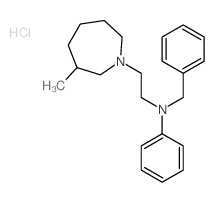 N-benzyl-N-[2-(3-methylazepan-1-yl)ethyl]aniline结构式