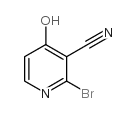 2-溴-4-羟基烟腈结构式