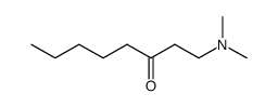 1-(dimethylamino)-3-octanone Structure