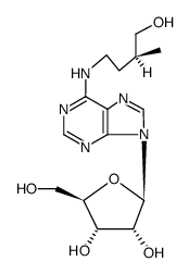 N6-(4-hydroxy-3-methyl-butyl)-adenosine Structure