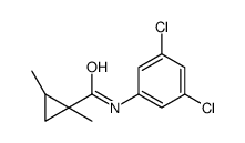 N-(3,5-dichlorophenyl)-1,2-dimethylcyclopropane-1-carboxamide结构式