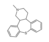 trans-1,2,3,4,4a,13b-hexahydro-2-methyldibenzo[2,3:6,7]thiepino[4,5-c]pyridine picture