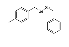 1-methyl-4-[[(4-methylphenyl)methyldiselanyl]methyl]benzene结构式