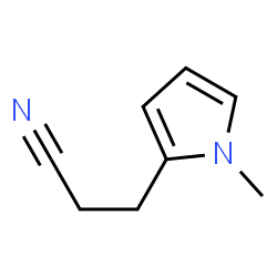 1H-Pyrrole-2-propanenitrile,1-methyl-(9CI) Structure