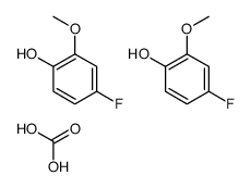 carbonic acid,4-fluoro-2-methoxyphenol Structure