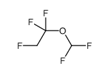 Difluoromethyl 1,1,2-trifluoroethyl ether Structure