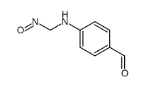 N-NITROSO-4-METHYLAMINOBENZALDEHYDE结构式