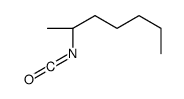 (S)-(+)-2-庚基异氰酸酯结构式