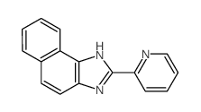 2-pyridin-2-yl-3H-benzo[e]benzimidazole Structure