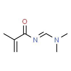 2-Propenamide,N-[(dimethylamino)methylene]-2-methyl-(9CI)结构式