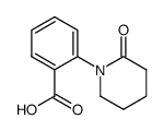 2-(2-oxopiperidin-1-yl)benzoic acid结构式