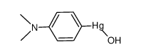 4-dimethylaminophenylmercury hydroxide Structure