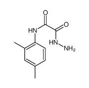 Acetic acid, [(2,4-dimethylphenyl)amino]oxo-, hydrazide (9CI) structure