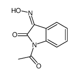 1-acetyl-3-hydroxyiminoindol-2-one结构式