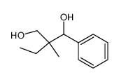 2-ethyl-2-methyl-1-phenyl-propane-1,3-diol Structure