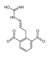 [2-(2,6-dinitrophenyl)ethylideneamino]urea Structure