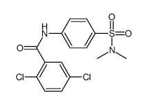 2,5-dichloro-N-[4-(dimethylsulfamoyl)phenyl]benzamide Structure