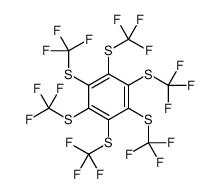 1,2,3,4,5,6-hexakis(trifluoromethylsulfanyl)benzene Structure