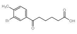 6-(3-bromo-4-methylphenyl)-6-oxohexanoic acid图片