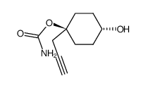 1,4-Cyclohexanediol,1-(2-propynyl)-,1-carbamate,trans-(9CI) picture