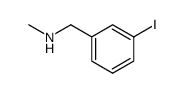 (3-Iodo-benzyl)-methyl-amine结构式