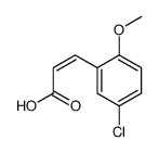 (E)-3-(5-chloro-2-methoxyphenyl)acrylic acid图片