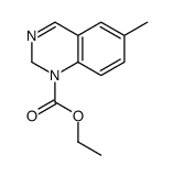 ethyl 6-methyl-2H-quinazoline-1-carboxylate Structure